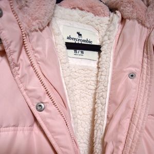 Light Pink Puffer Coat